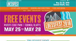 Desktop Screenshot of loessfest.com